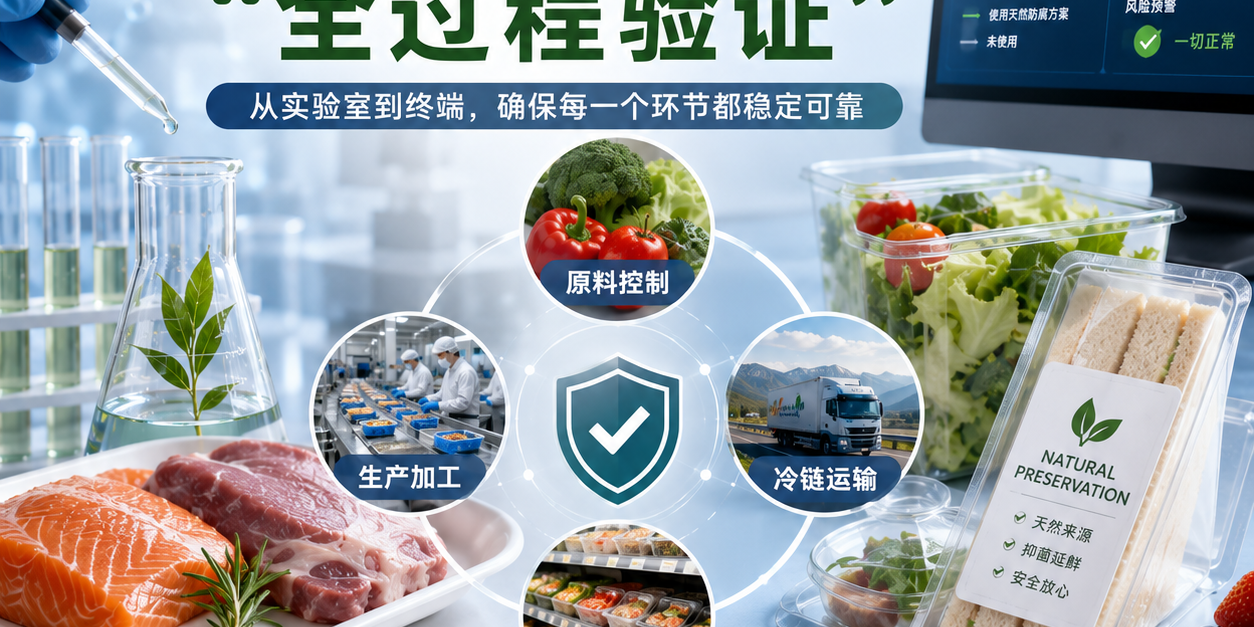 天然防腐为什么越来越强调全过程验证