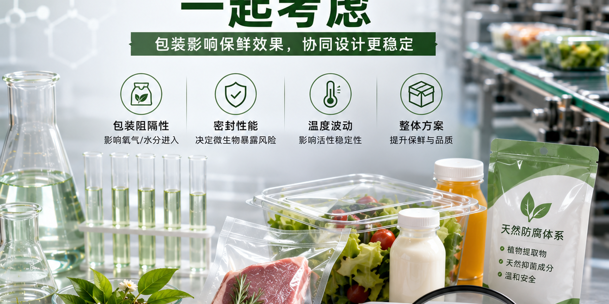 天然防腐剂为什么要与包装设计一起考虑